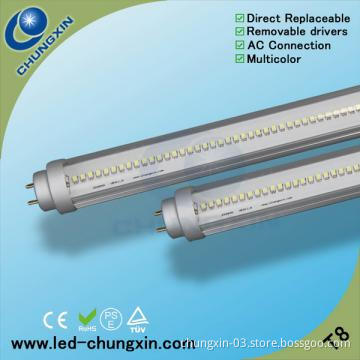 White Color LED 1200mm LED T8 Fluorescent Tube Light 18W